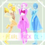 MMD Steven Universe Pearl Pack [DOWNLOAD]