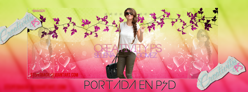 Portada en PSD Selena Gomez by EdicionesMostachit on DeviantArt