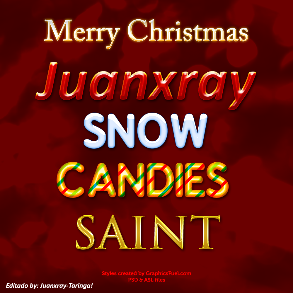 Psd Text Christmas