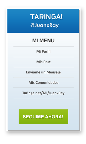 PSD Menu de Usuario 3 Colores