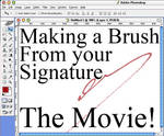 Your Signature to Brush Movie by BarryKiddPhotography