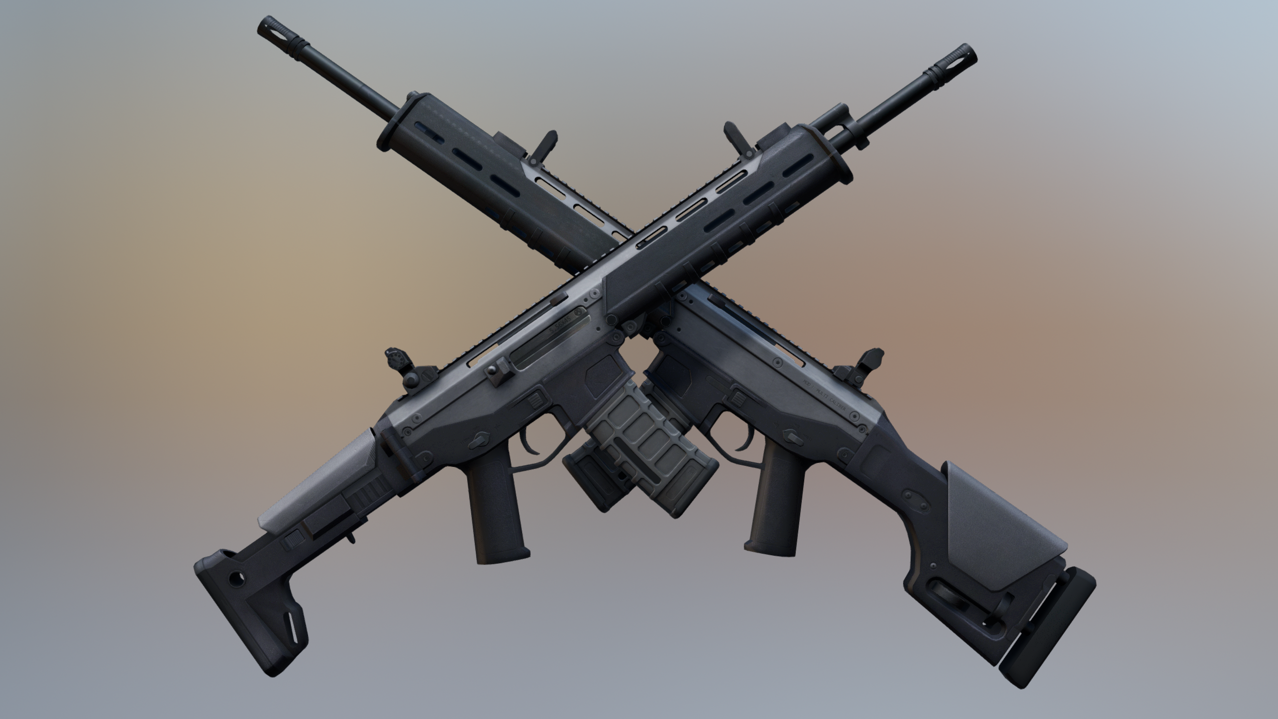 MMD Model: Magpul Masada Assault Rifle [DL] by Ov9031 on DeviantArt