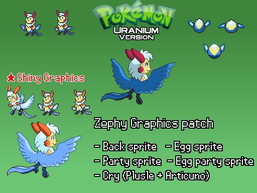 Pokemon Uranium Zephy Graphicscry Patch By Gold Dustfox On
