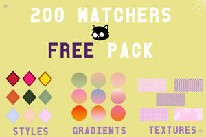 [ 200 Watchers Free Pack ] By Mila Design