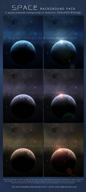 Space Premade Pack