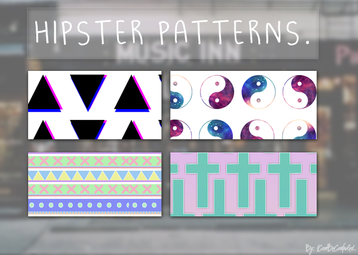 +Hipster Patterns.