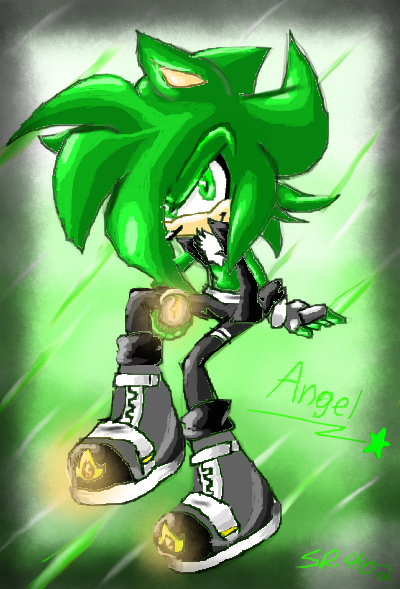 Angel The Hedgehog by sramos4102 on DeviantArt