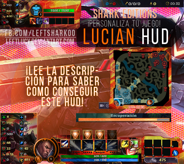 Project: Lucian HUD League of Legends