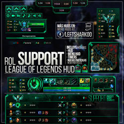 Support League of Legends HUD