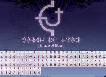 Grace of Etro - FF13 Font