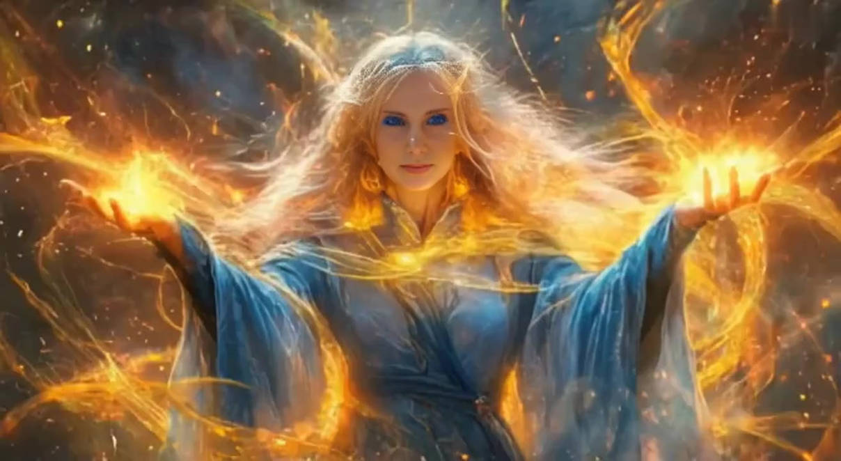 Goddess of Light video clip by Iam8lu3 on DeviantArt