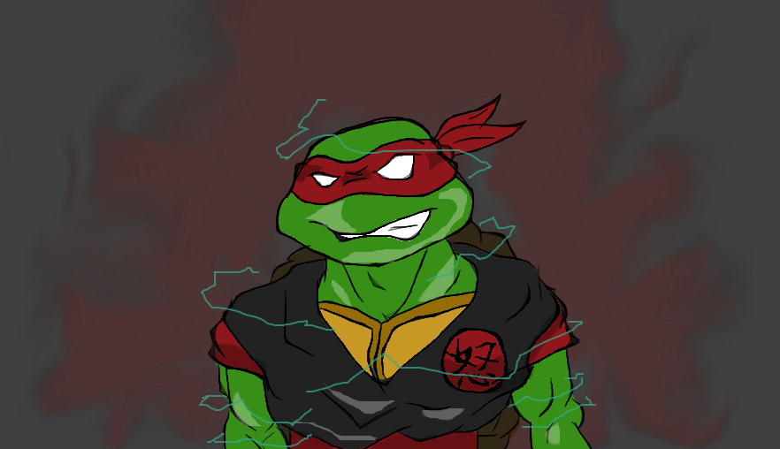 If Raphael was from DBZ by ZcraftFilms on DeviantArt