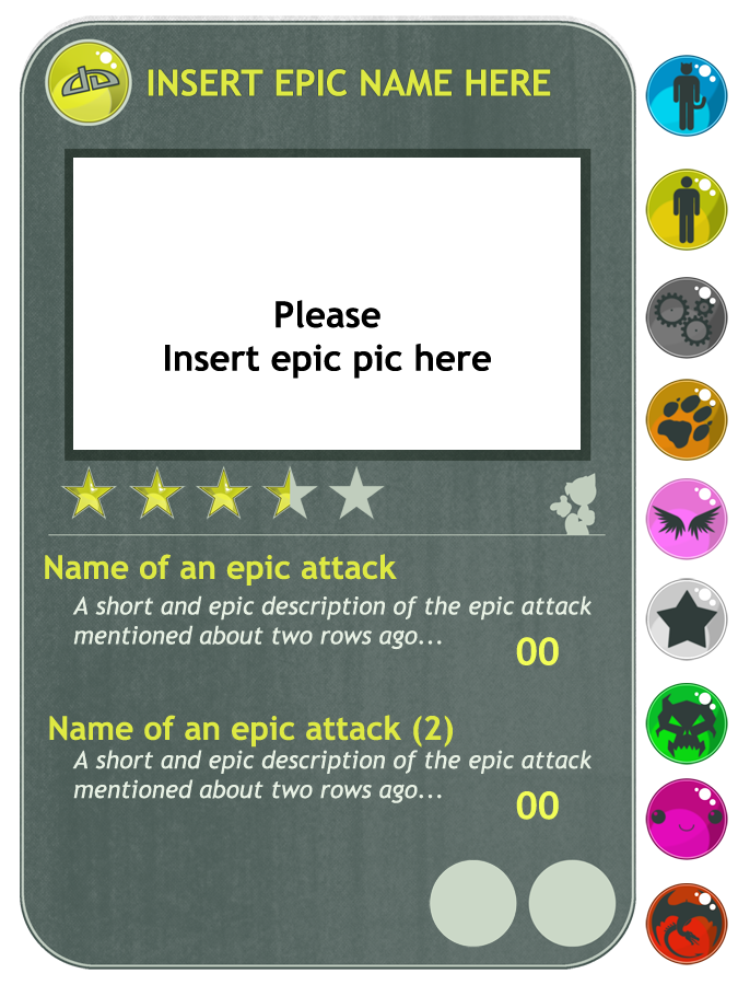 DeviantART Trading Card Game by Cacio044