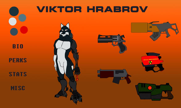 Character Sheet Viktor Hrabrov