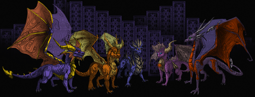 Spyro Dark Companion Line Up