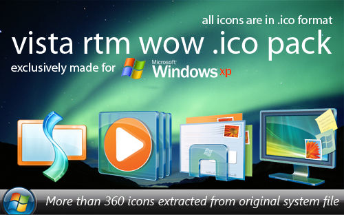 Vista RTM Wow .ico Pack