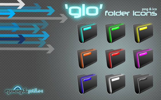 'Glo' folder icons