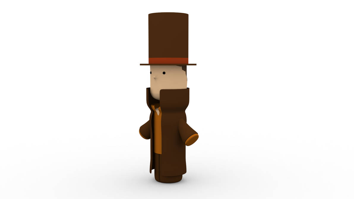 Printable Professor Layton by SuicideParker