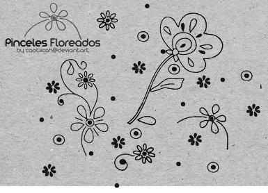 Flower Brushes 02