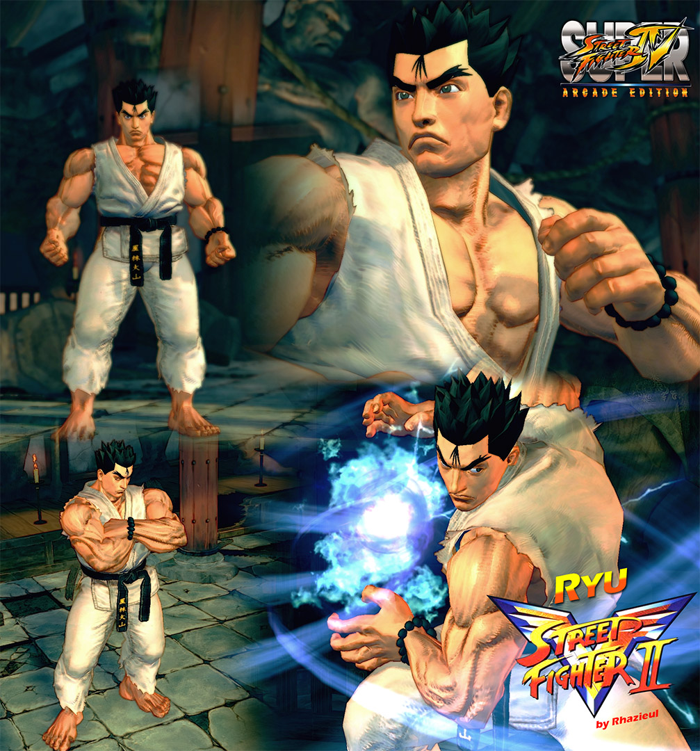 RYU : STREET FIGHTER II by viniciusmt2007 on DeviantArt  Street fighter  characters, Street fighter art, Ryu street fighter