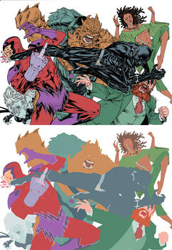 t challa the black panther strikes back FLATS