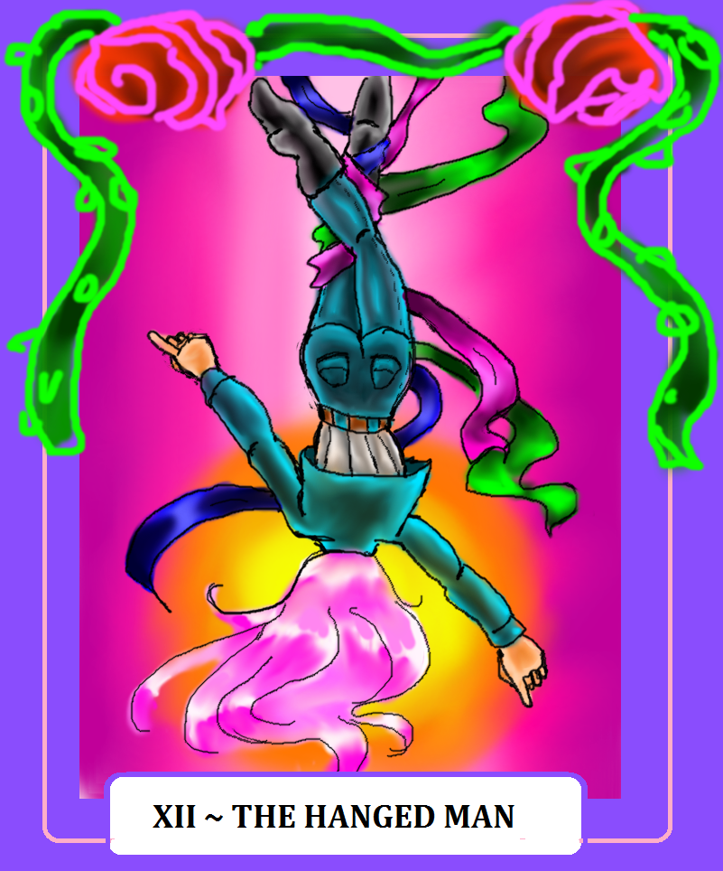 XII ~ The Hanged Man by freyjaworship on DeviantArt