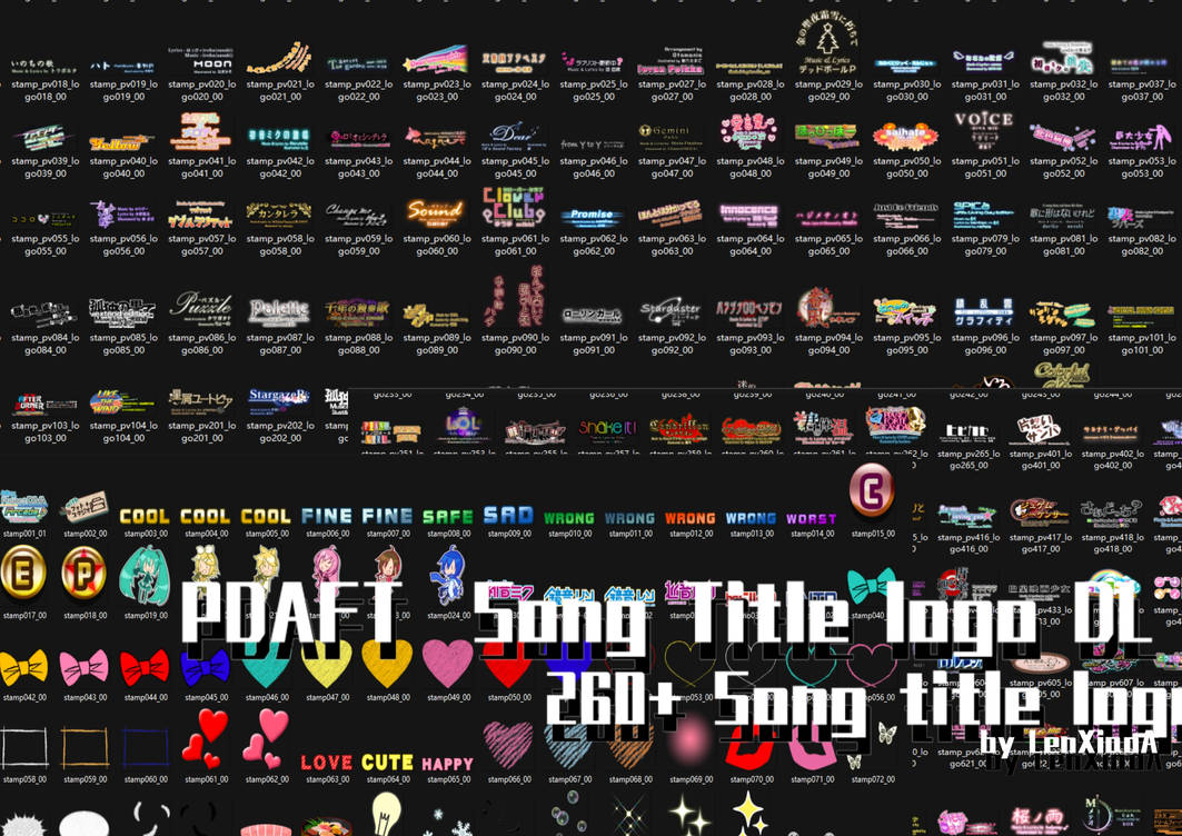 PDAFT logo PACK + DL by LenXiaoA on DeviantArt