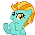 Clapping Pony Icon - Lightning Dust