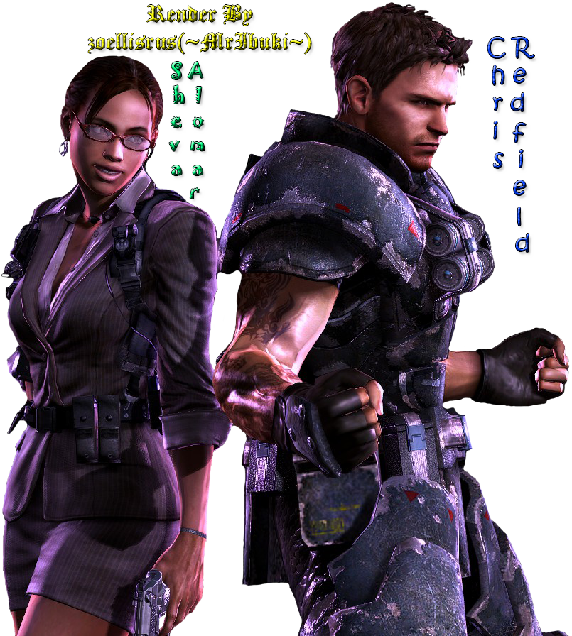 Resident Evil 5 Characters by IvanCEs on DeviantArt