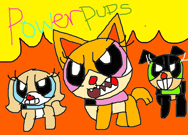 Angryful Powerpups by Staceyjto2004 on DeviantArt