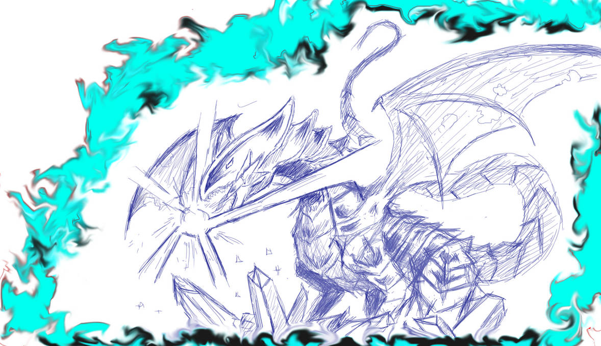 Blue eyes legendary Dragon by mangekyorinnegan95 on DeviantArt