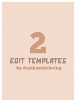 2 edit templates