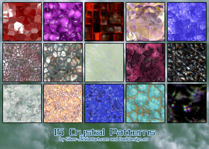 Crystal Patterns B by silver on DeviantArt