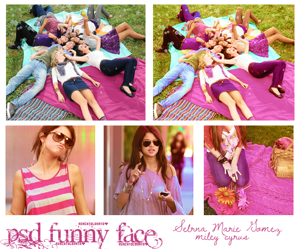 PSD.Funny Face by ReachToLovato