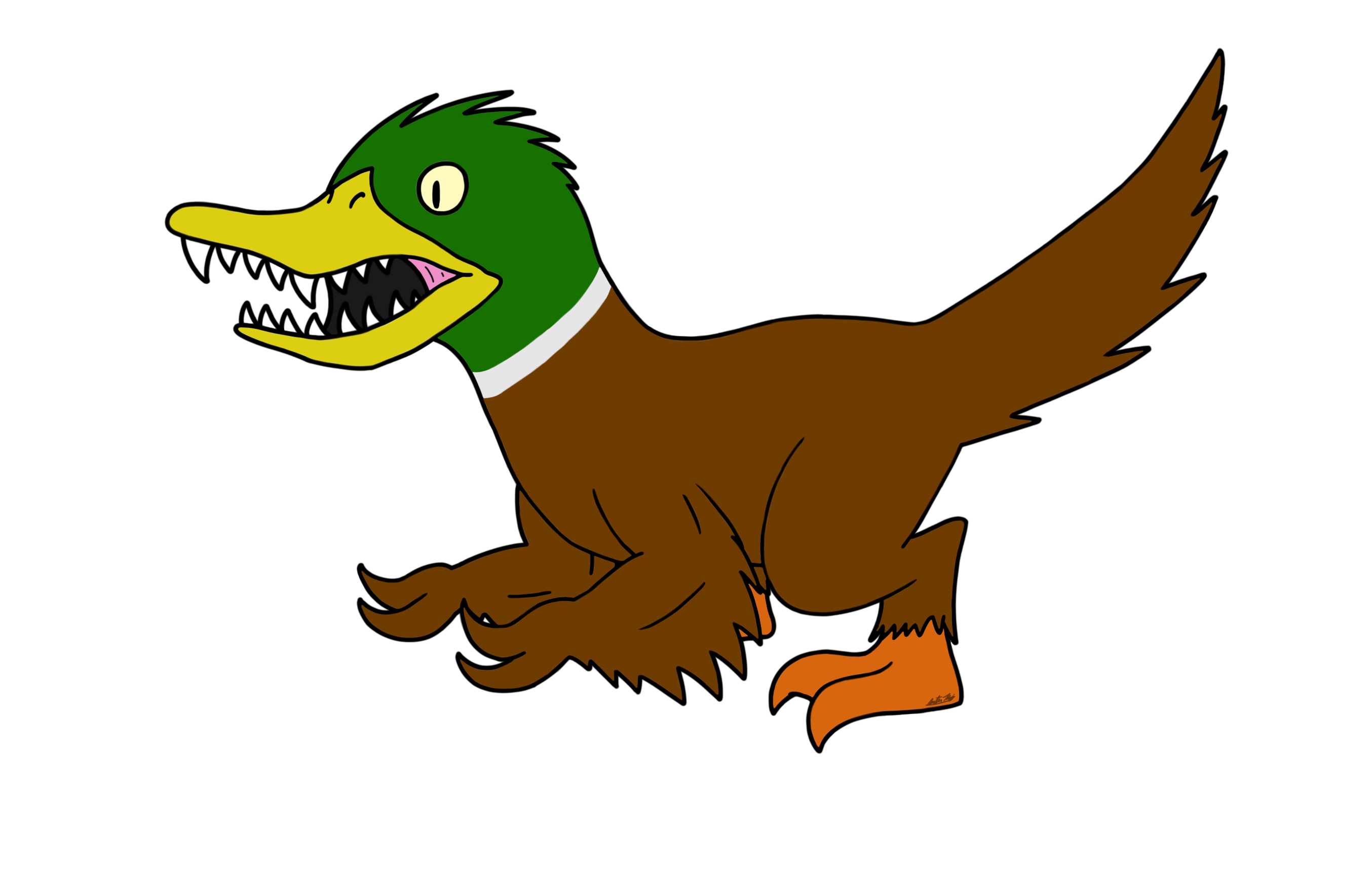 Raptor Duck by GravyMan12 on DeviantArt