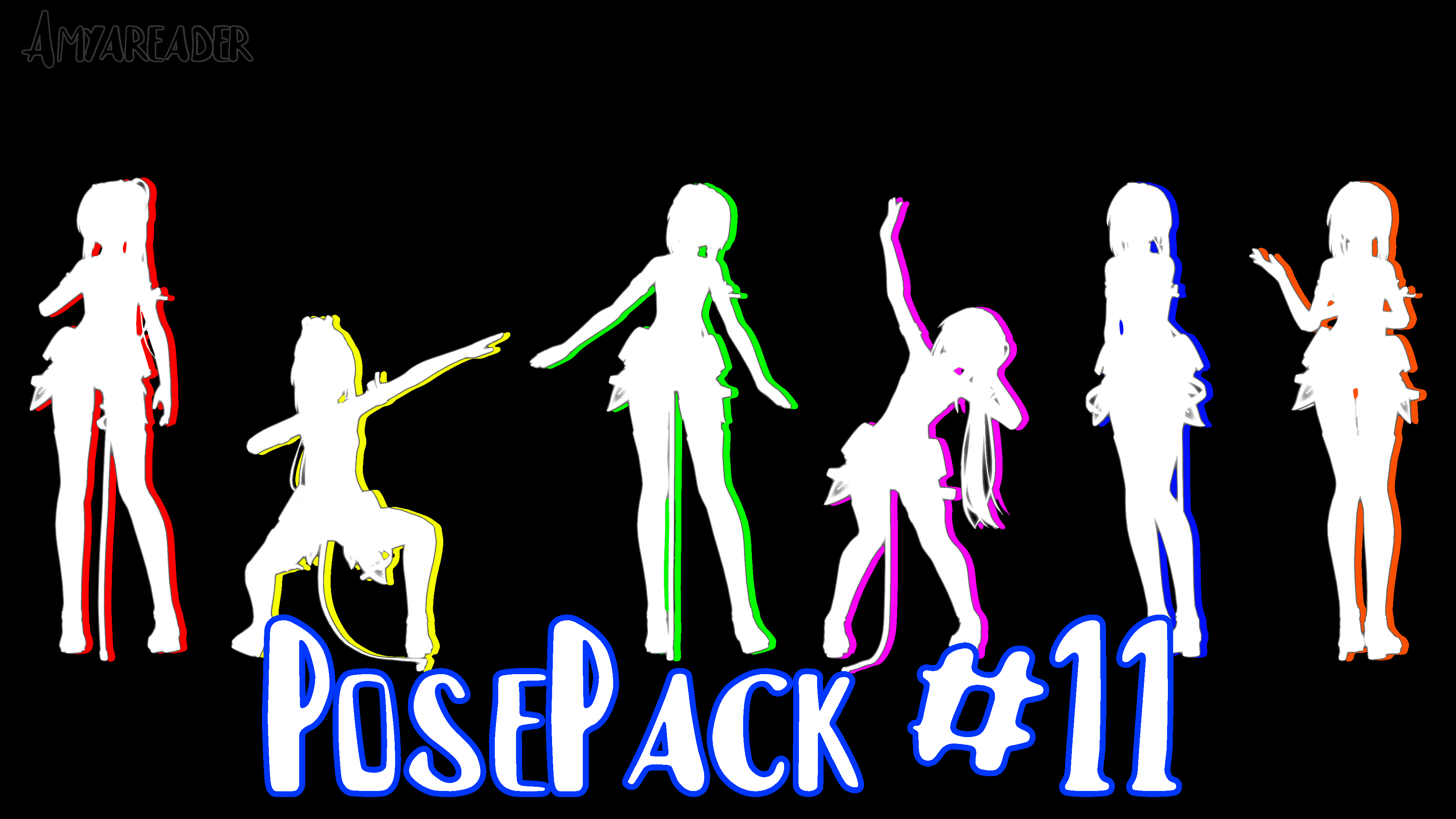 [Download] Pose Pack #11 by Amyareader on DeviantArt