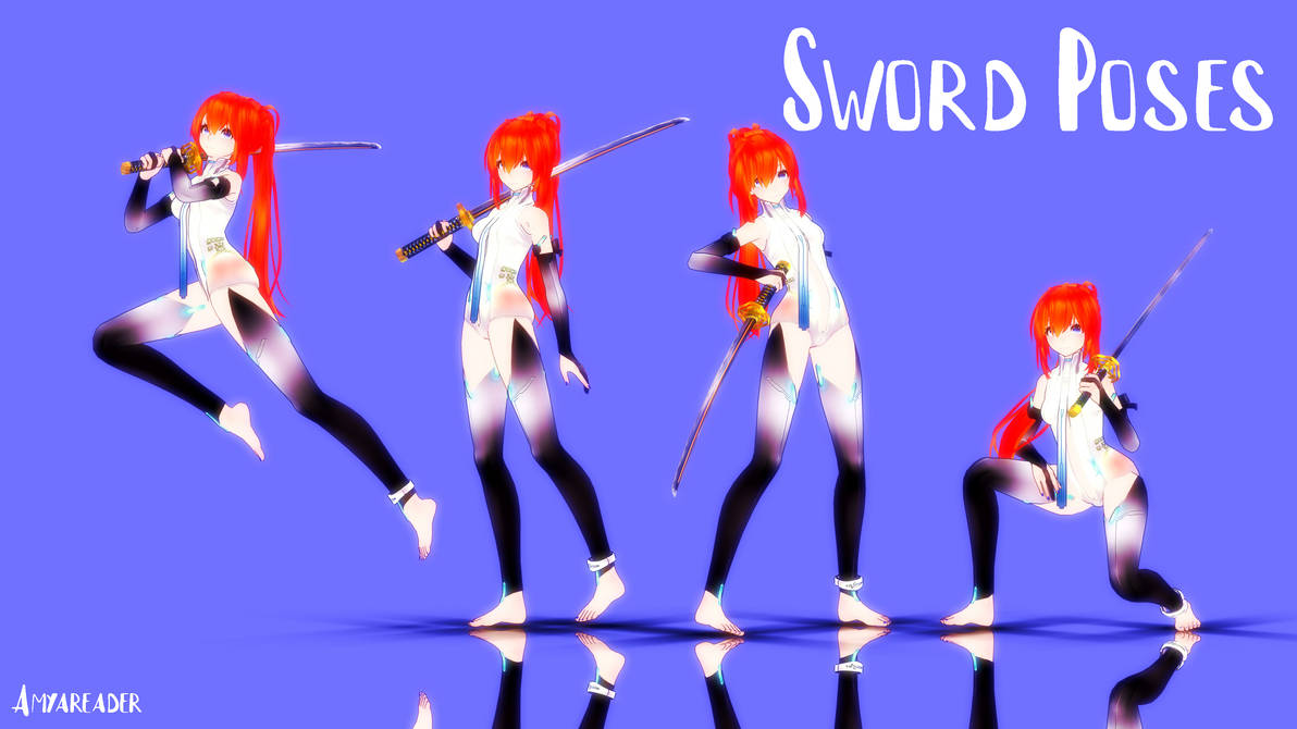 [Download] Sword Poses by Amyareader by Amyareader on DeviantArt