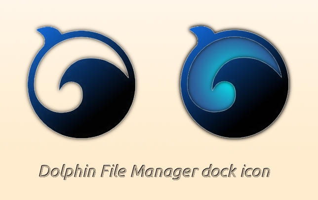 Dolphin File Manager dock icon by jakin0605 on DeviantArt