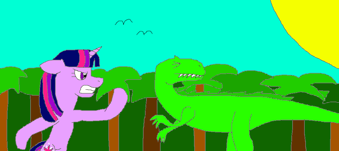 Twilight Kong punches the Allosaurus by Devon13168 on DeviantArt