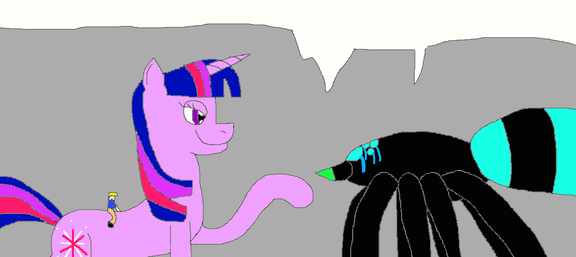 Twilight Kong forgives Queen Chrysalis by Devon13168 on DeviantArt