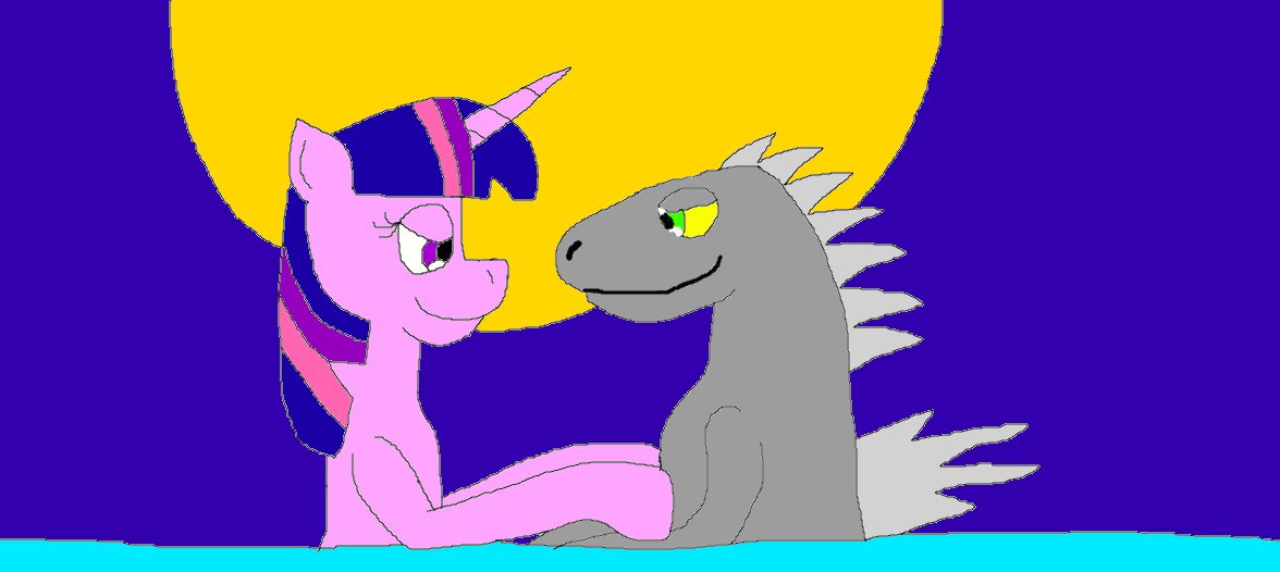 Twilight Kong and Godzilla in Ocean Night Love by Devon13168 on DeviantArt
