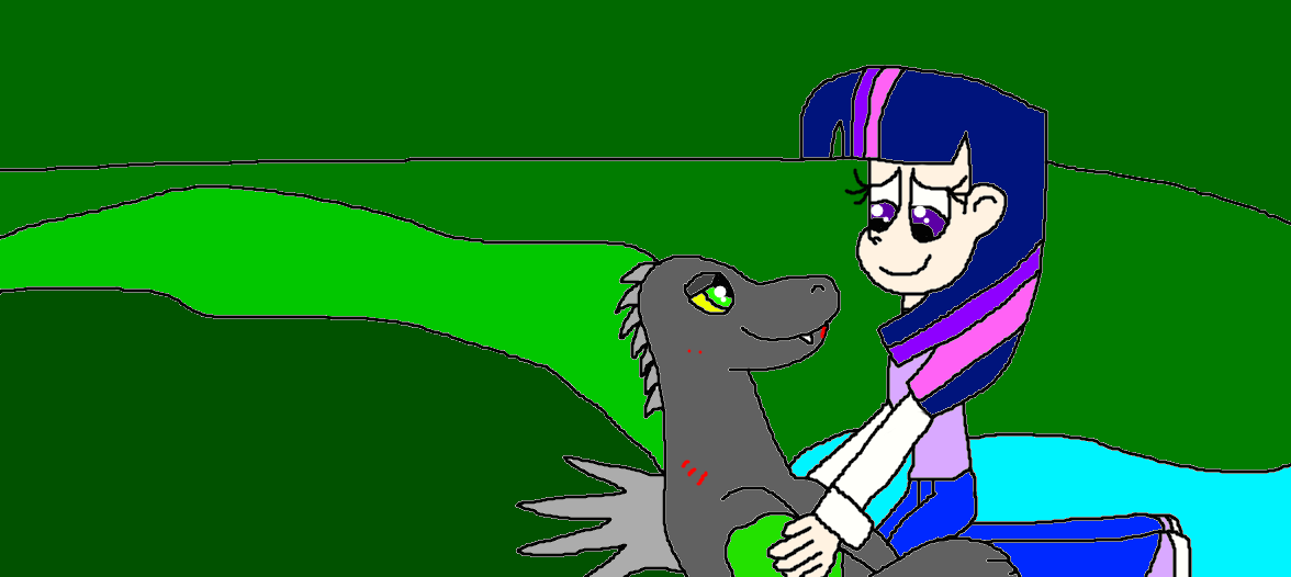 Twilight Sparkle and Godzilla: A Gentle Lake! by Devon13168 on DeviantArt