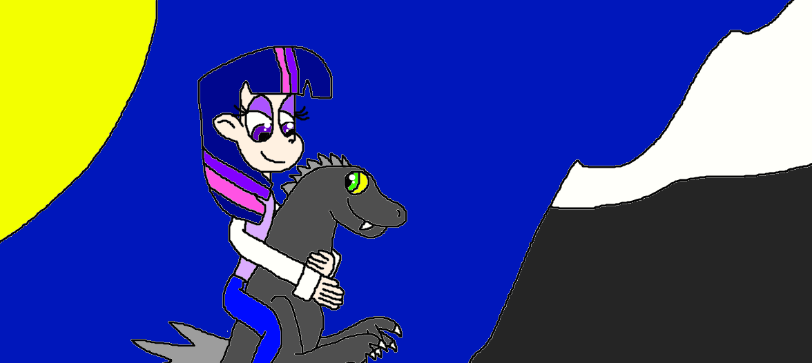 Twilight Sparkle and Godzilla: A Piggyback Night! by Devon13168 on ...
