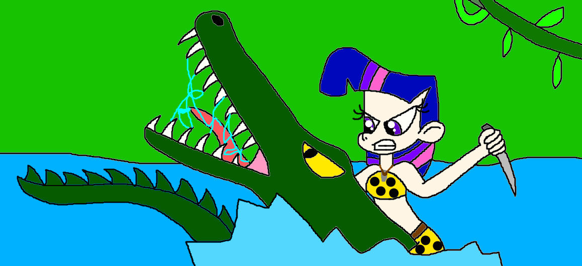 Sparker vs Crocodile by Devon13168 on DeviantArt