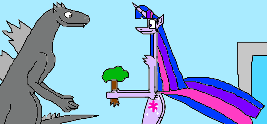 Twilight Sparkle And Godzilla Are Sweet Monsters! by Devon13168 on ...