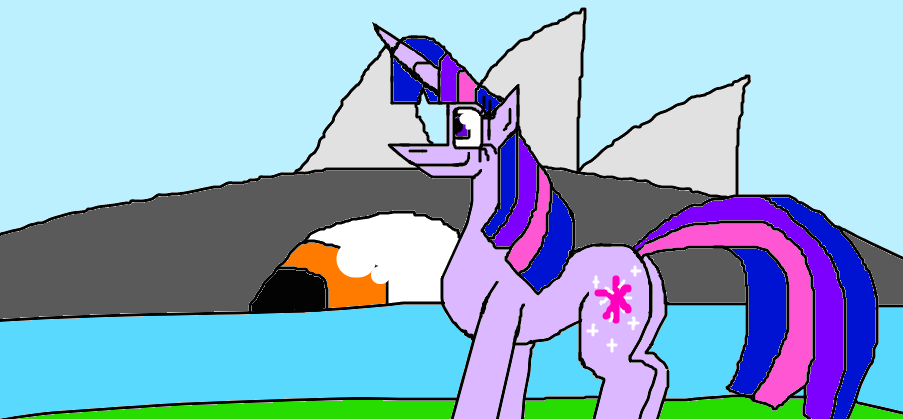 Twilight Sparkle and Godzilla by Devon13168 on DeviantArt