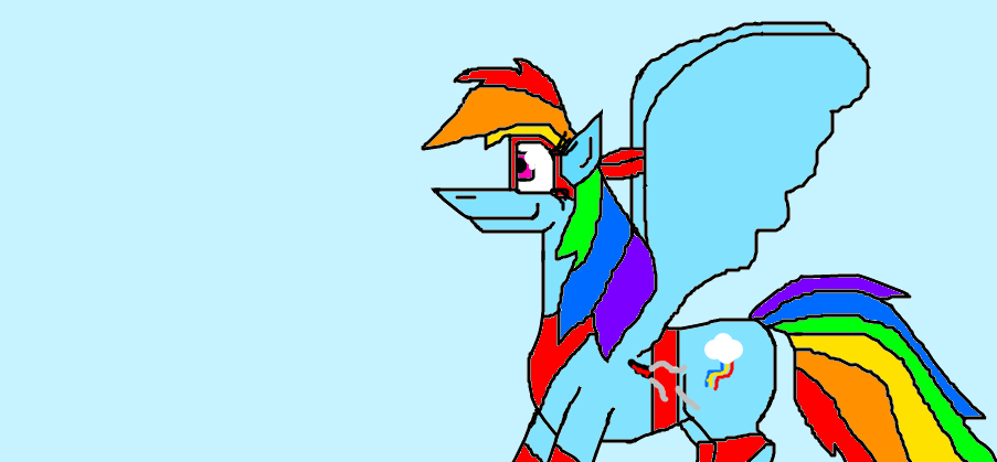 My Little Pony Equestria Ninjas: Rainbow Dash by Devon13168 on DeviantArt