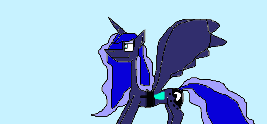 My Little Pony Equestria Ninjas: Master Luna by Devon13168 on DeviantArt