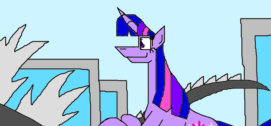 Twilight Sparkle vs. Godzilla by Devon13168 on DeviantArt