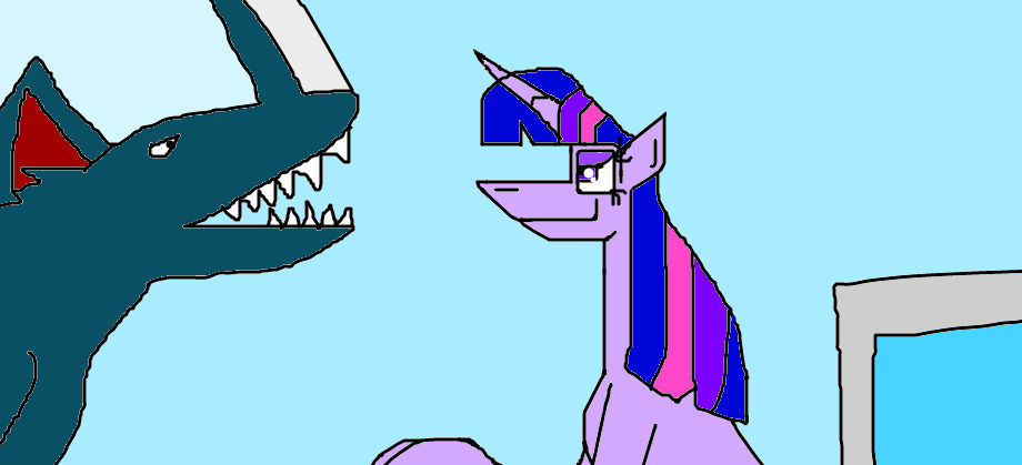 Twilight Sparkle vs. Zhark by Devon13168 on DeviantArt